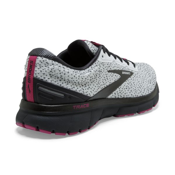 Brooks Trace Women's Road Running Shoes Grey Black Red | ZA-KJH207639