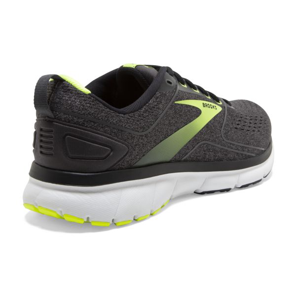 Brooks Transmit 3 Men's Road Running Shoes Black Yellow White | ZA-DRA538904