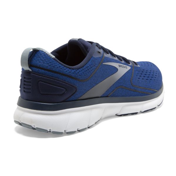 Brooks Transmit 3 Men's Road Running Shoes Navy Grey White | ZA-PYH376481