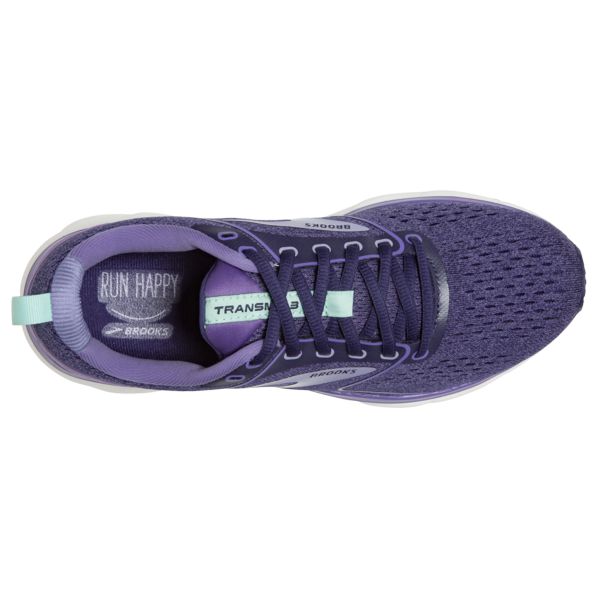 Brooks Transmit 3 Women's Road Running Shoes Purple White | ZA-LFD784962