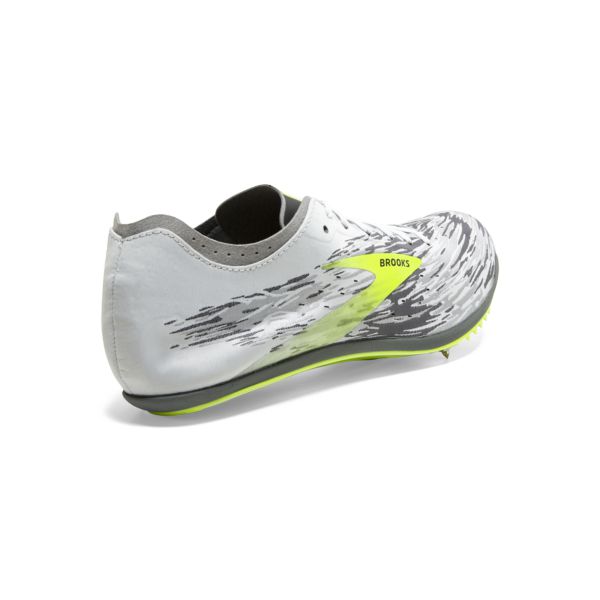 Brooks Wire v6 Men's Racing Shoes Black Grey Yellow | ZA-DBJ852130